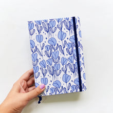Load image into Gallery viewer, Whimsical Tulips Bullet (Dotted) Journal