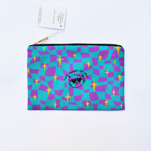 Load image into Gallery viewer, Cats Against Cat Calls Purple Zipper Pouch