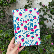 Load image into Gallery viewer, Strawberry Picnic Lined Journal