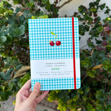 Load image into Gallery viewer, Cherry Picnic Lined Journal