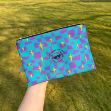 Load image into Gallery viewer, Cats Against Cat Calls Purple Zipper Pouch