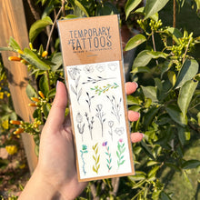 Load image into Gallery viewer, Botanical Blooms Tattoo Pack