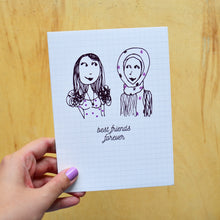 Load image into Gallery viewer, Best Friends Forever Card