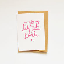 Load image into Gallery viewer, Lady Parts Tingle Card