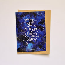Load image into Gallery viewer, My Sun and Moon Card