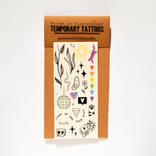 Load image into Gallery viewer, Breathe Temporary Tattoo Pack