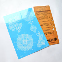 Load image into Gallery viewer, White Henna Temporary Tattoos