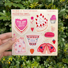 Load image into Gallery viewer, Positivitea Cakes Sticker Pack