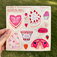 Load image into Gallery viewer, Positivitea Cakes Sticker Pack
