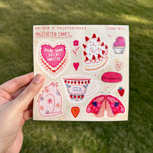 Load image into Gallery viewer, Positivitea Cakes Sticker Pack