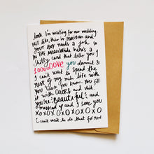 Load image into Gallery viewer, Shaadi Promise Card