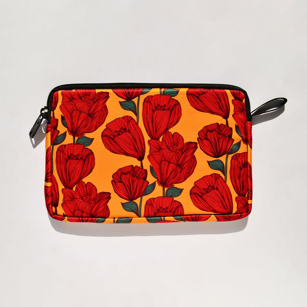 Poppy Fields Laptop Sleeve