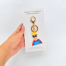 Load image into Gallery viewer, Super Dad Acrylic Keychain
