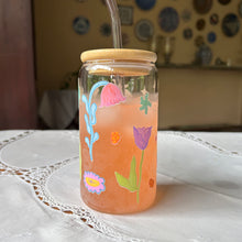 Load image into Gallery viewer, Enchanted Wood Glass Tumbler
