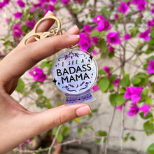 Load image into Gallery viewer, Badass Mama Acrylic Keychain
