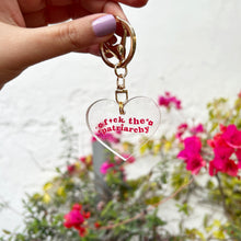 Load image into Gallery viewer, Fuck the Patriarchy Acrylic Keychain
