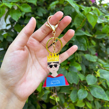 Load image into Gallery viewer, Super Dad Acrylic Keychain
