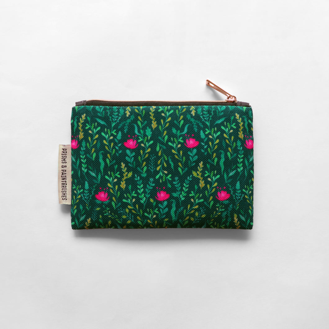 Into the Woods Small Zipper Pouch