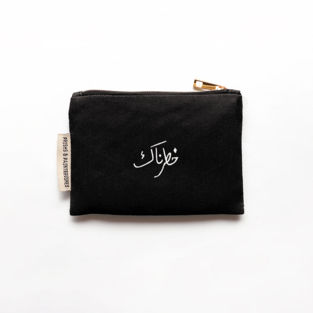 Khatarnak Small Zipper Pouch