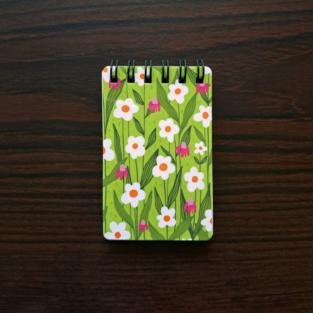 Daisy Jungle Mini Notepad