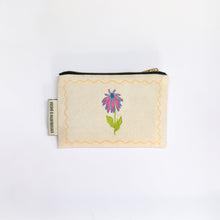 Load image into Gallery viewer, Enchanted Wood Flower Small Zipper Pouch
