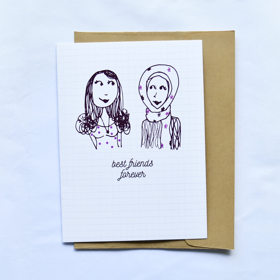 Best Friends Forever Card