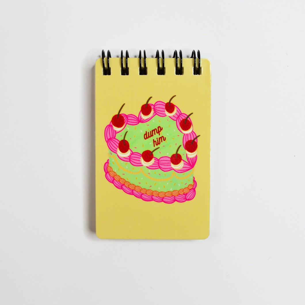 Dump Him Mini Notepad