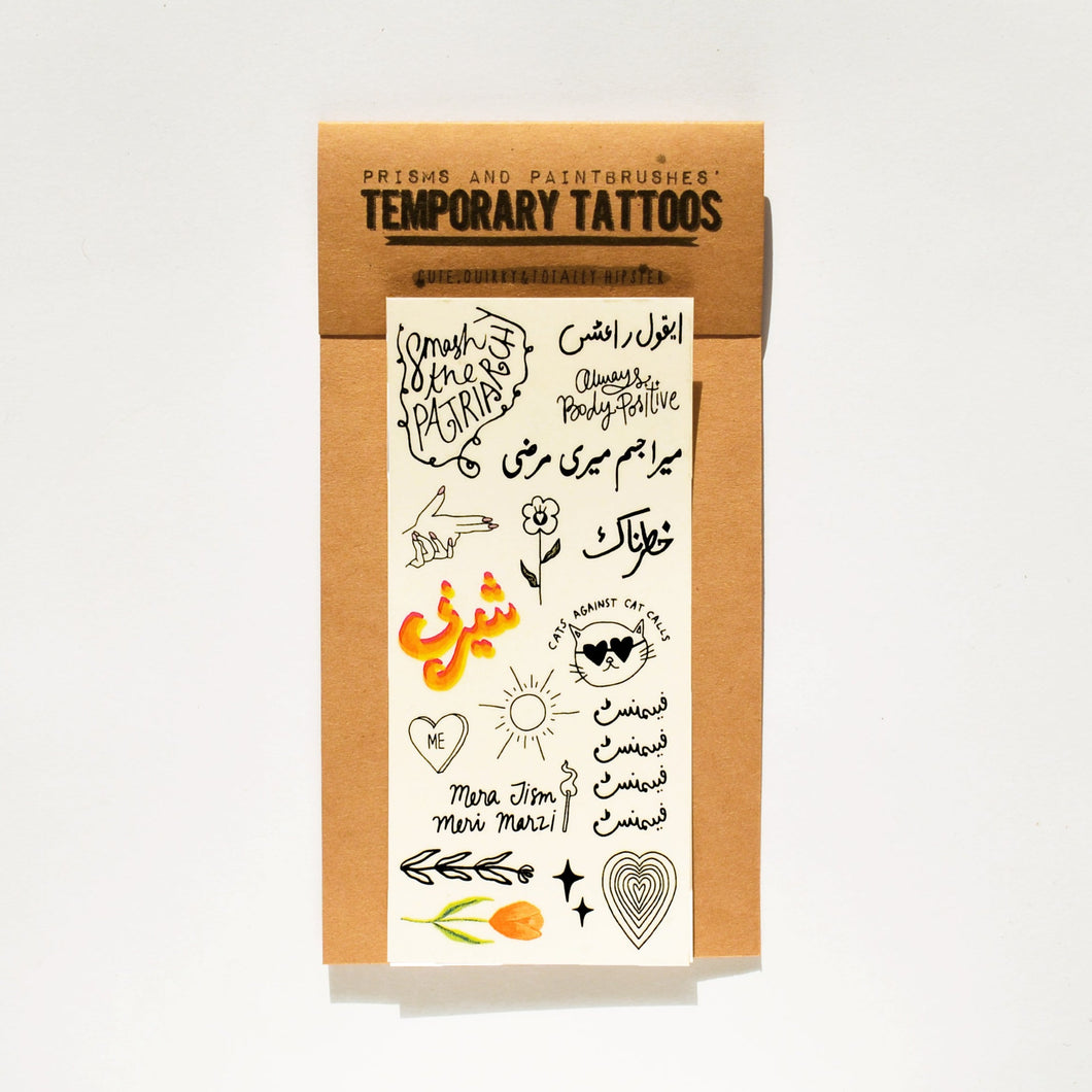 Equal Rights Temporary Tattoo Pack