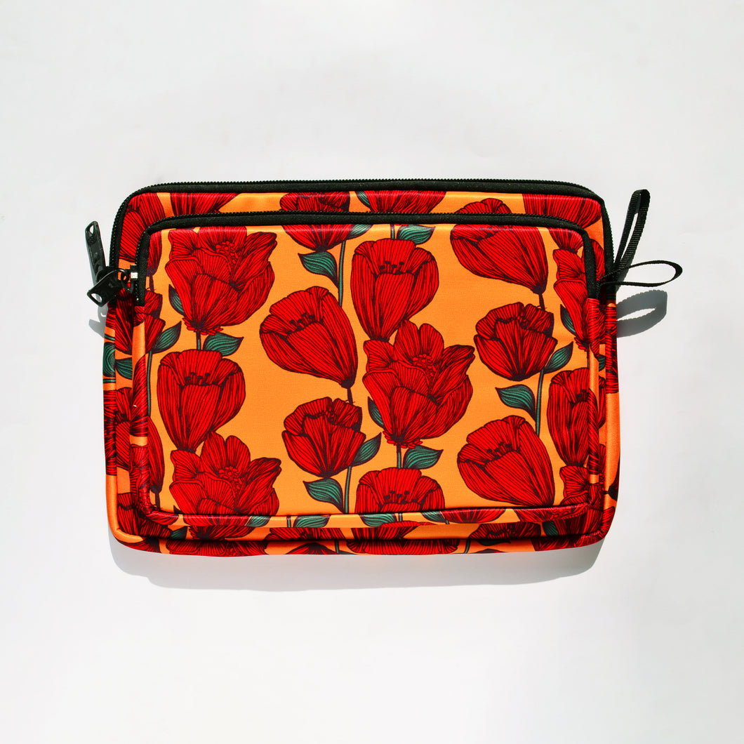 Poppy Fields Laptop Sleeve