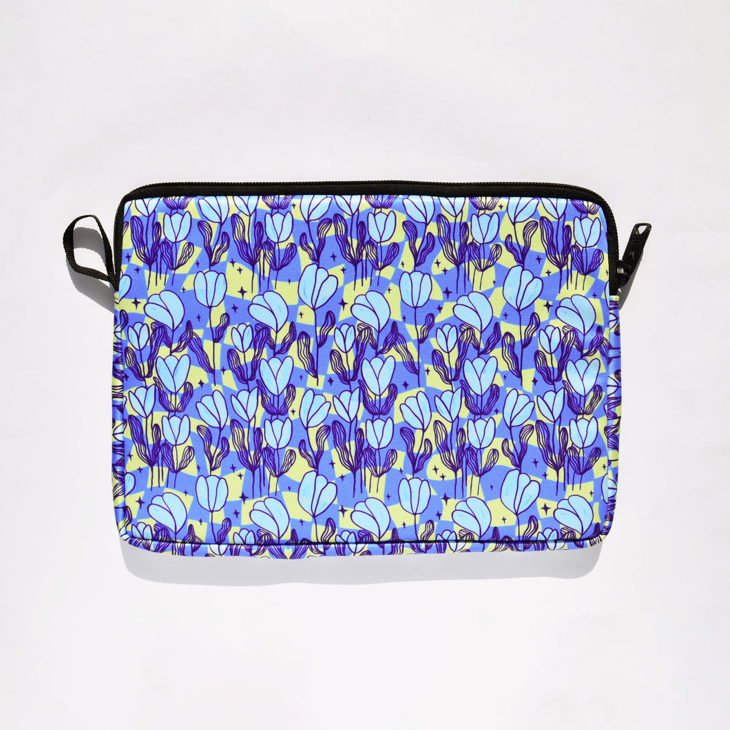 Tulips Above Laptop Sleeve