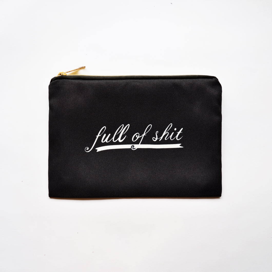 Full of Shit Zipper Pouch