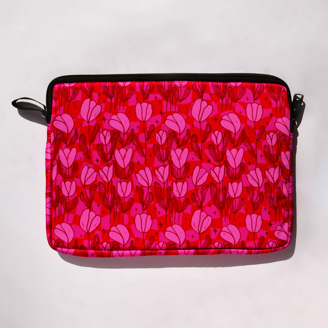 Sherbet Tulips Laptop Sleeve