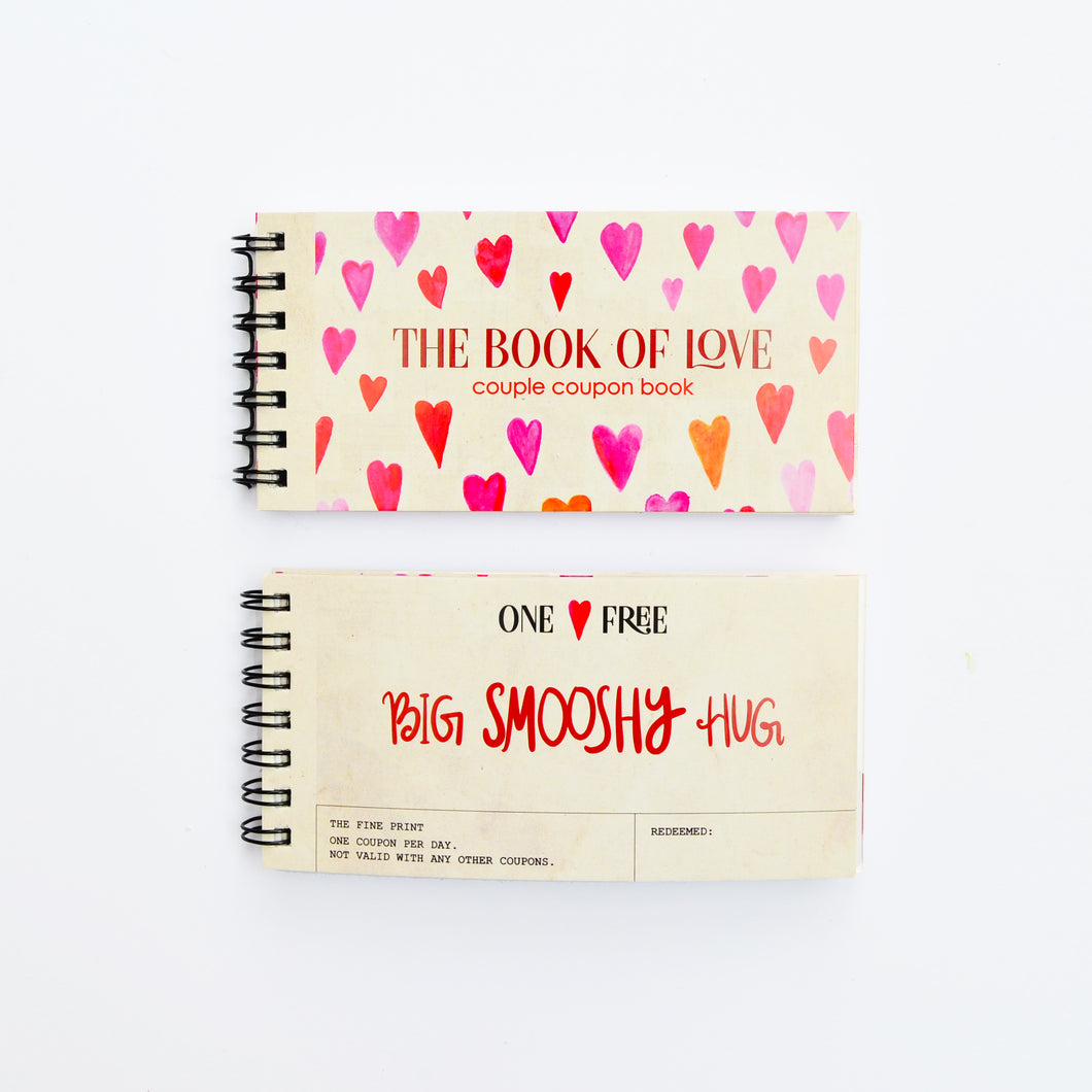 The Book of Love: Couple Coupon Book