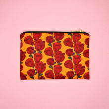 Load image into Gallery viewer, Poppy Fields Zipper Pouch
