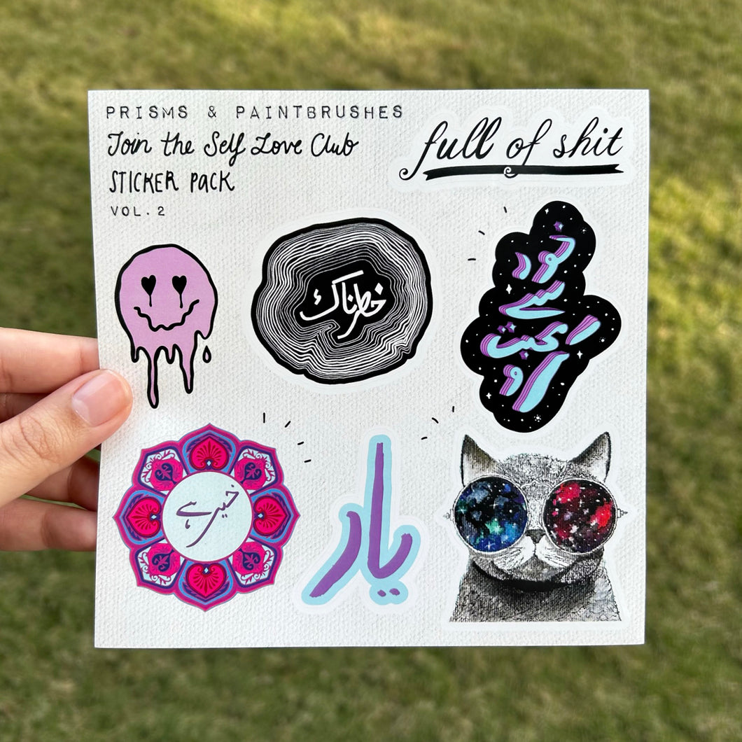 Join the Self Love Club Sticker Pack Vol. 2