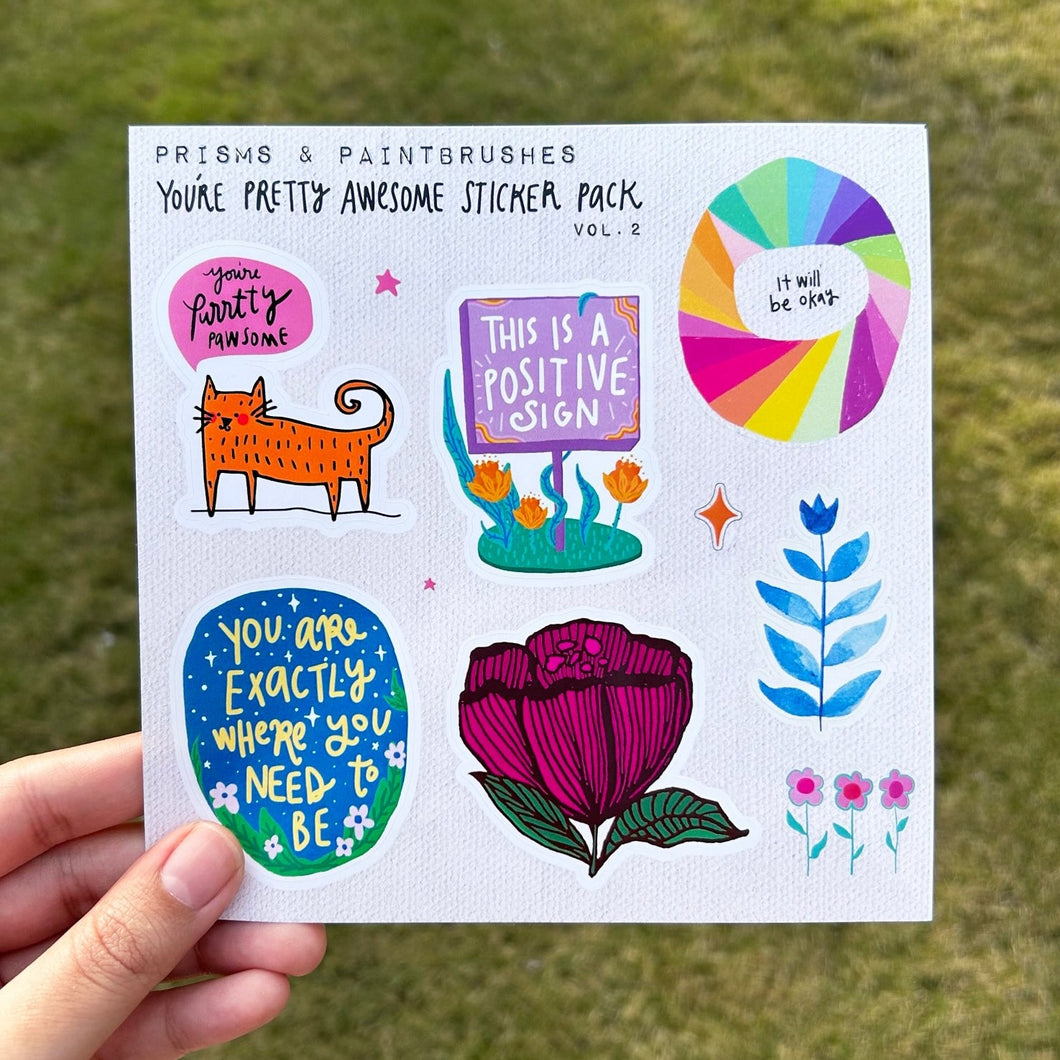 You're Pretty Awesome Sticker Pack Vol. 2