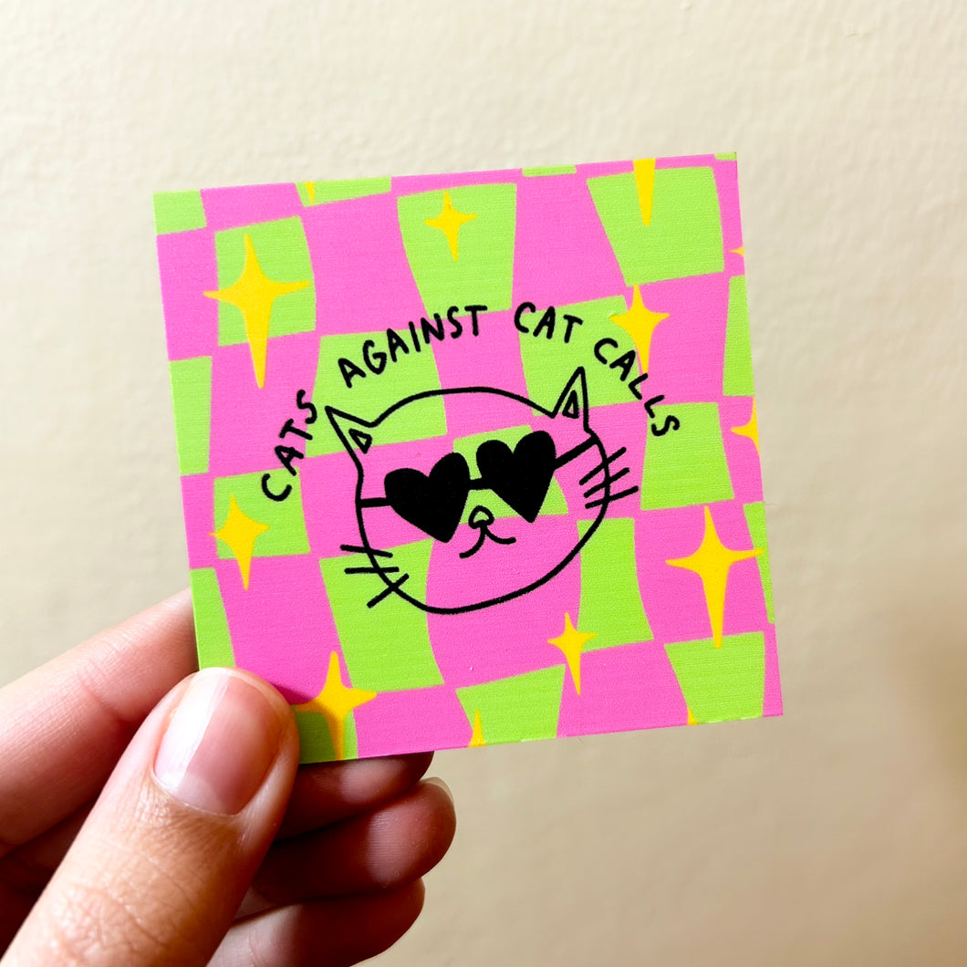 Cats Against Catcalls Magnet